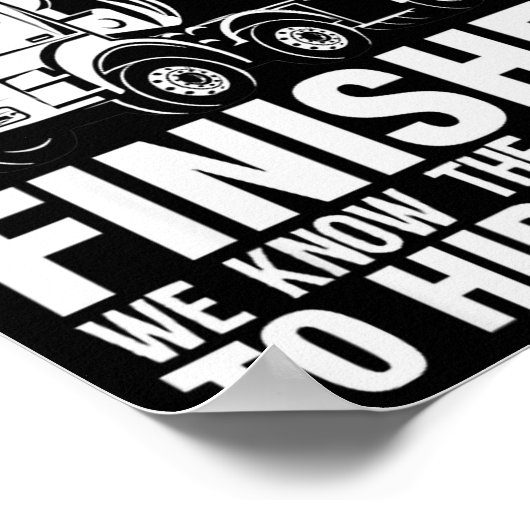 Funny Concrete Finisher Hide A Body Joke Mixer Tru Poster (Hoek)