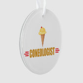 Funny Coneoloog Ornament (voorkant)