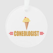 Funny Coneoloog Ornament (voorkant)