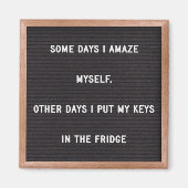 Funny Confidentiote Quote Magneet (Voorkant)