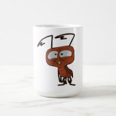 Funny Confused Roach Koffiemok (Center)