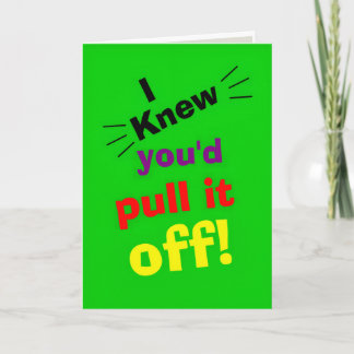 funny congratulations on achievement kaart