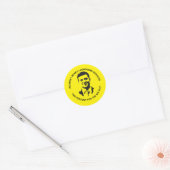 Funny Conservative Anti Biden Zelensky Ukraine Ronde Sticker (Envelop)