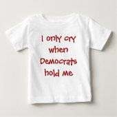 Funny Conservative Baby T-Shirt (Voorkant)
