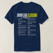 Funny Conservative Design Snowflake T-shirt (Design voorkant)