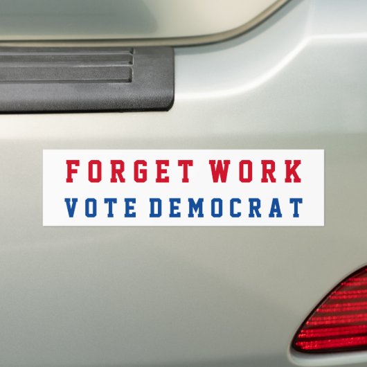 Funny Conservative Republican | Anti-democraat Bumpersticker (Op auto)