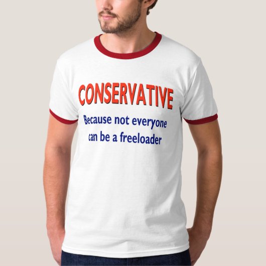 Funny Conservative t-shirt (Voorkant)