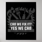 Funny Construction Worker, Bob The Builder Gag Gif Poster (Voorkant)