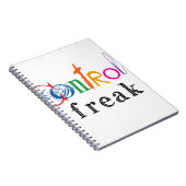 Funny Control Freak Gifts Notitieboek (Rechterzijde)