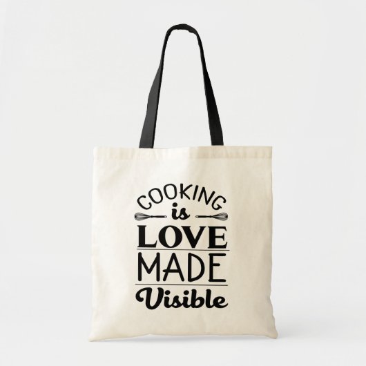 Funny Cook Cute Chef Baker, bakken keuken Tote Bag (Voorkant)