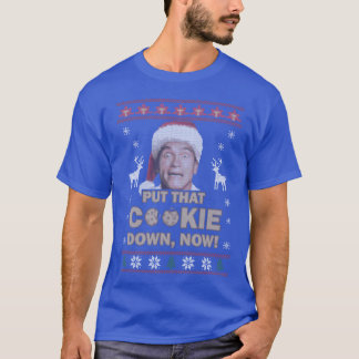 funny cookie all the way ugly sweater girl t-shirt