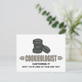 Funny Cookie Briefkaart (Staand voorkant)