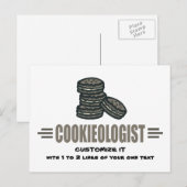 Funny Cookie Briefkaart (Voorkant / Achterkant)