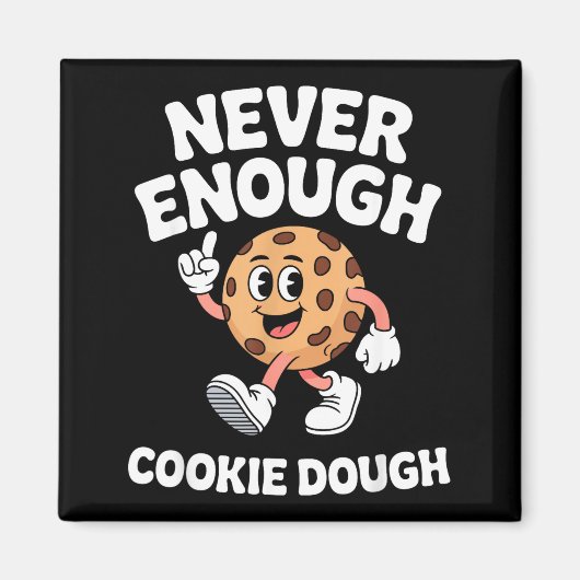 Funny Cookie Dough Retro Magneet (Voorkant)