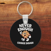 Funny Cookie Dough Retro  Sleutelhanger (Voorkant)