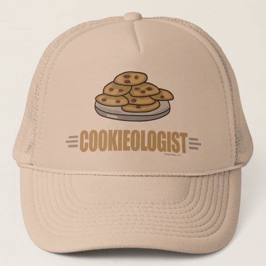 Funny Cookie Lover Trucker Pet (Voorkant)