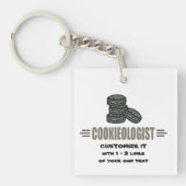 Funny Cookie Sleutelhanger (voorkant)