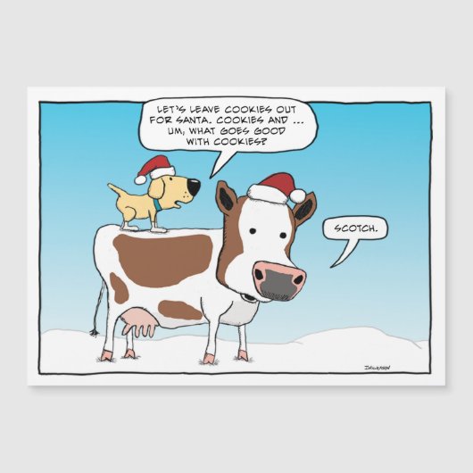 Funny Cookies en Scotch voor Kerstmis (Voorkant)