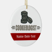 Funny Cookies Keramisch Ornament (Rechts)