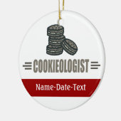 Funny Cookies Keramisch Ornament (Links)