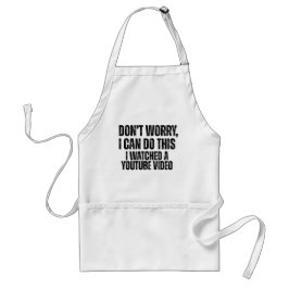 Funny Cooking Apron – Hilarious Kitchen Gift Standaard Schort