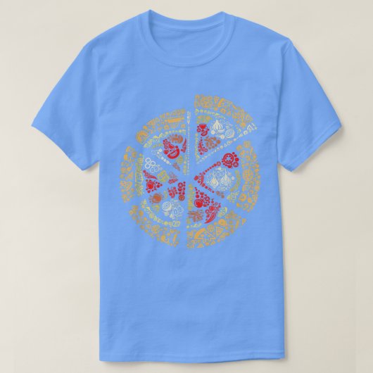 Funny Cooking Food Pizza696 T-shirt (Design voorkant)