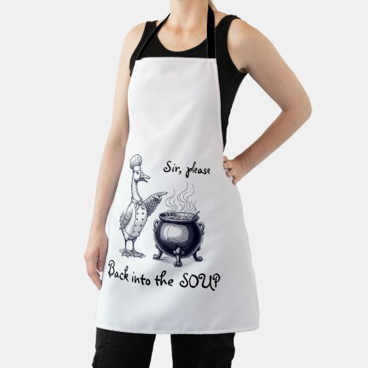 Funny Cooking for Chef All-Over Print Apron Schort (Insitu)