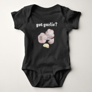 Funny Cooking Garlic Clove Bulbs Romper