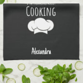 Funny Cooking Gifts Chefs Cooks Men Women Custom Theedoek (Gevouwen)