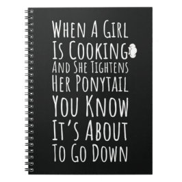 Funny Cooking Gifts For Her Teen Girls Daughter Notitieboek