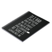 Funny Cooking Gifts For Women For Her Quote Notitieboek (Linkerzijde)