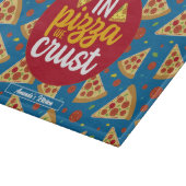 Funny Cooking Italy Food Pun Retro Pizza Pattern Snijplank (Hoek)
