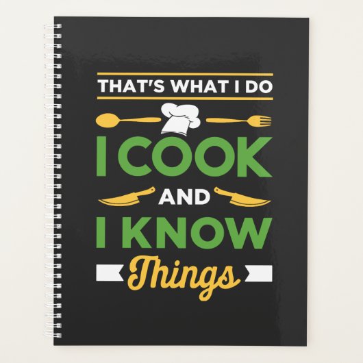 Funny Cooking Planner (Voorkant)