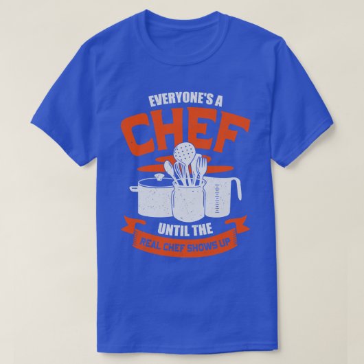 Funny Cooking Professie Chef Gift T-shirt (Design voorkant)