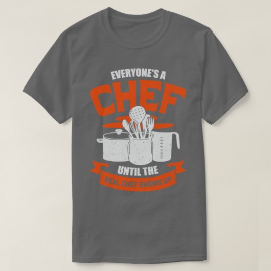 Funny Cooking Professie Chef Gift T-shirt (Design voorkant)