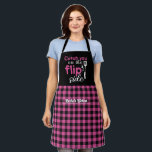 Funny Cooking Pun Flip Side Black Pink Pset Schort<br><div class="desc">Grappig en cool geschreeuw om het koken leuker te maken. Gepersonaliseerd geschenk voor familie en vrienden die graag koken, bakken en een nieuw recept proberen in de keuken. Pas de formulering aan zodat deze bij uw gelegenheid past. U kunt het Hulpmiddel van het Ontwerp gebruiken om het doopvonttype, de doopvontkleur...</div>