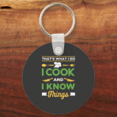 Funny Cooking Sleutelhanger (Voorkant)