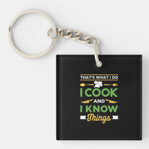 Funny Cooking Sleutelhanger