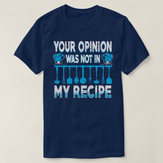 Funny Cooking T-shirt (Design voorkant)