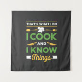 Funny Cooking Wandkleed (Voorkant)