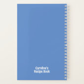 Funny Cook's gepersonaliseerde recept Notitieboek (Achterkant)
