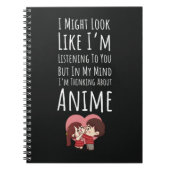 Funny Cool Anime Gifts Japan Japanese Kawaii Notitieboek (Voorkant)