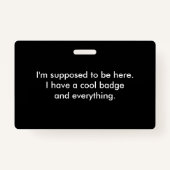 Funny Cool Badge en Alles (Voorkant)