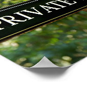 Funny Cool Cute Unique Poster (Hoek)