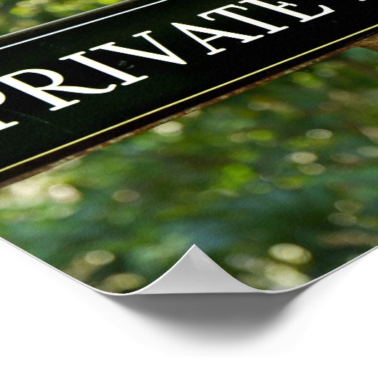 Funny Cool Cute Unique Poster (Hoek)