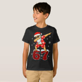 Funny Cool Dabbing Santa Hawaii 67 Meme Christmas  T-shirt (Voorkant volledig)