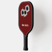 Funny Cool Design 3 (Drie) Holes Personalized Pickleball Paddle (Links)