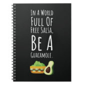 Funny Cool Gifts For Guacamole Lovers Cute Avocado Notitieboek (Voorkant)