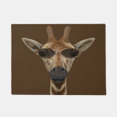 Funny Cool Giraffe Deurmat (Voorkant)