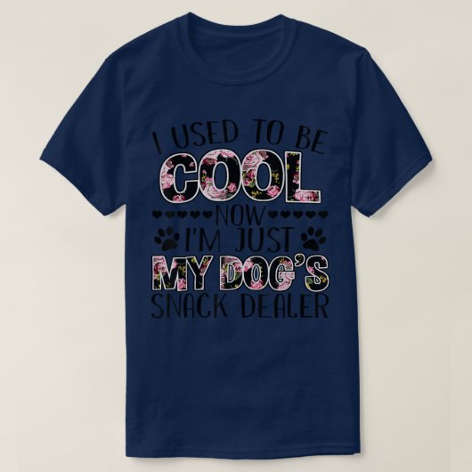 Funny Cool My Dog Snack Dealer Gift for Pupply Dog T-shirt (Design voorkant)